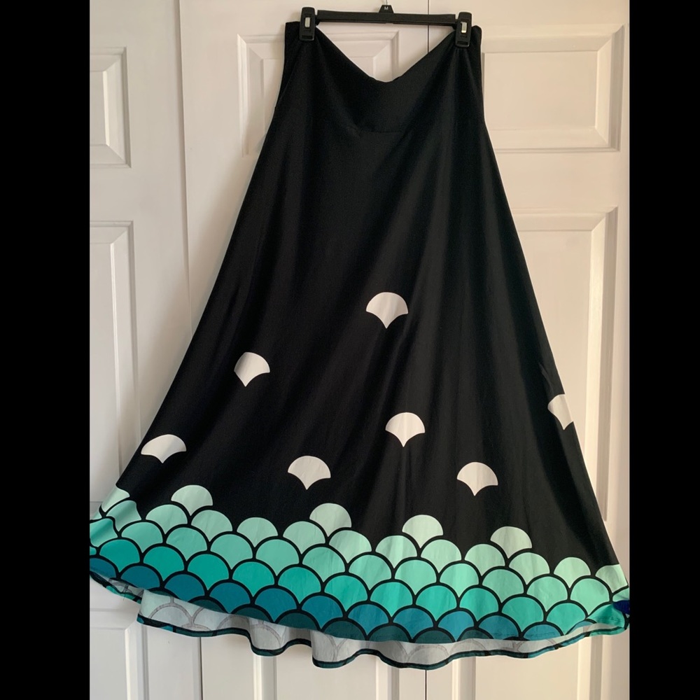 EUC LuLaRoe Mermaid Maxi Skirt Dress - XL